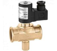 854125 Elettrovalvola gas, normalmente chiusa con riarmo manuale 3/4" CALEFFI