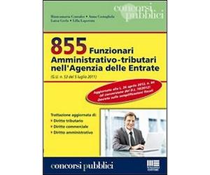 855 Funzionari Amministrativa Agenzia en - [Maggioli Editore]