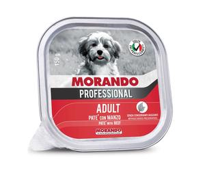 85683 Q.TA' 22 CIBO CANE MORANDO VSC 150G PATE MANZO