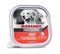 85686 Q.TA' 18 CIBO CANE MORANDO VSC 300G PATE MANZO CAROTE