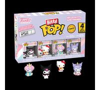 85715 - SANRIO - POP FUNKO BITTY VINYL FIGURE - KUROMI (4PK)