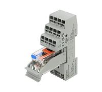 858-304 Relè: Interfaccia DPDT Bobina: 24VDC 5A 5A/250VAC Montaggio: DIN WAGO