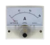 85C1-A Amperometro 15A-300A dimensioni 64 * 56mm(75A)