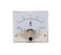 85C1-A DC/75mv Amperometro calibro analogico pannello AMP corrente metro 10A -0-10A Amperometro 1Pcs (30A -0-30A (75mV))