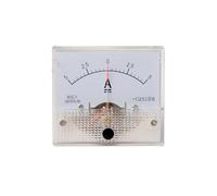 85C1-A DC /75mv Amperometro Pannello analogico AMP Misuratore di corrente10A -0-10A Amperometro 1A 3A 5A 10A 20A 30A 50A 100A 200A 500A(500A -0-500A(75mV))
