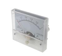 85c1 amperometro positivo e negativo DC milliamperometro microamperometro 25ua 50ua 100ua 200mA 300mA 5A 10A Voltmetro Amp contatore analogico(Red)