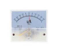 85c1 amperometro positivo e negativo milliamperometro microamperometro ± 25ua 50ua 100ua 200mA 300mA 5A 10A amperometro bidirezionale(-50uA To 50uA)