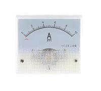 85C1 DC Pannello analogico Voltmetro Amperometro Amp Volt Tester Calibro 1A 5A 10A 20A 30A 50A 75A 100A 150A 200A 250A 300A 400A 500A(1A)