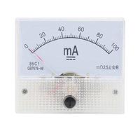 85C1 Misuratore di corrente analogico pannello DC 0~100MA Tester di carica della batteria Ampere per apparecchiature elettriche per apparecchiature elettriche nella trasmissione di potenza