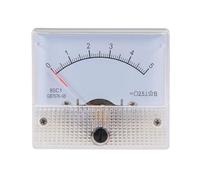 85C1 Misuratore di pannello di corrente analogico DC 1mA 20mA 30mA 50mA 100mA 200mA 500mA Amperometro for test di circuiti Ampere Tester Gauge 1 PZ(0-10mA)