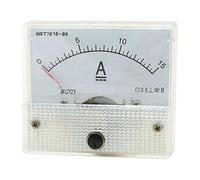 85C1 Modello Quadrante Pannello Amperometro Analogico DC 0-15A 75mV 1 Pz