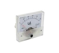 85C1-uA 50uA 100uA 200uA 300uA 500uA Ampere DC Misuratore analogico Puntatore Amperometro Microampere(0-500uA)