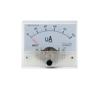 85C1-uA Puntatore DC Amperometro Analogico Ammete Microamperometro Misuratore di corrente meccanico Pannello AMP Meter 50uA 100uA 200uA 300uA 500uA