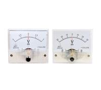 85C1 Voltmetro CC Voltmetro bidirezionale positivo e negativo 5V10V20V30V50V100V500V Misuratore di tensione analogico Misuratore di tensione 1 pz(DC150V)