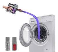 85cm Bocchetta a Lancia Flessibile per Dyson V6 V7 V8 V10 V11 V12 V15, Ugello Flessibile per Aspirapolvere per Dyson Accessori di Piatto Lungo di Estensione, Rimozione Pelucchi Sfiato Asciugatrice