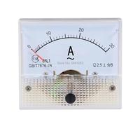 85L1 Amperometro CA a puntatore 2A 3A 5A 10A 20A 15A 30A 50A 100A Amperometro analogico da pannello Misuratore di corrente Ampere(20A)