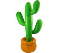 86 cm Cactus Gonfiabile Scena Messicana Setter Decorazione Accessorio Per Festa (Verde)