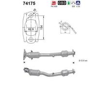 86 KW 117 CV CATALIZZATORE PER Nissan Juke F15 1.6