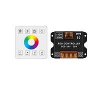 86 touch panel 30A controller dimmerabile monocolore/bicolore bicolore a tre fili/RGB senza cablaggio Dimmer LED(WM-TC017A-3CH86touchpanelRFcontrollerRGB)