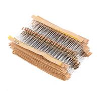 860pcs 1 ohm-1M ohm 1/4W Carbon Film Resistori Assortimento Kit Set 43 Valori Totale Componenti Elettronici Durevole e Utile Durabilità