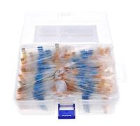 860pcs 86Values x 10pcs 1/2W resistor pack set DIY Metal Film Resistor kit (0.1 ohms~10 M ohm) 1%