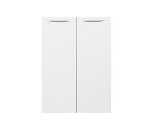 86358 Q.TA' 1 DISEGNO/PRATICO COPPIA ANTE 75XH105 CM BIANCO