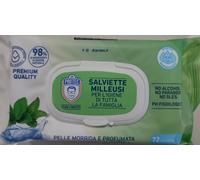864 SALVIETTINE MILLEUSI SALVIETTE IMBEVUTI IGIENE DETERGENT 12 CONFEZIONI