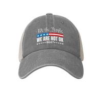 8647 Cappello We areOk Trucker Hat per uomo e donna, berretto da baseball