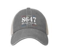 8647 Cappello We areOk Trucker Hat per uomo e donna, berretto da baseball