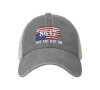 8647 Cappello We areOk Trucker Hat per uomo e donna, berretto da baseball