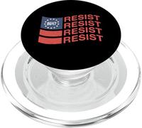8647 Sarcastico US Resistere Bandiera Protesta Uomini Donne Bambini PopSockets PopGrip per MagSafe