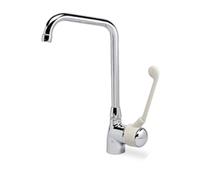 867 03/8 CLASSIC MISCELATORE LAVELLO A COLONNA H.430 CON LEVA SANITARIA CLASSIC