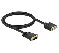 86752 Cavo DVI-A (12+5) maschio, presa VGA single link L: 1m 30AWG DELOCK