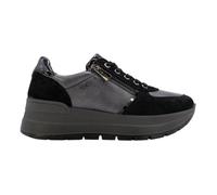 Sneakers da donna Igi&Co 8677500 in pelle di colore nero.