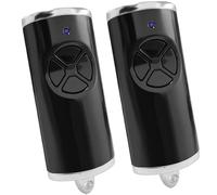 868,3 MHz Apri porta garage per trasmettitore manuale BS, telecomando di ricambio per porta garage compatibile HSE-4-868-BS, HSE2-868-BS, HS4-868-BS, HS1-868-BS, HSS4-868-BS, HSP4-868-BS (2 Black Pack
