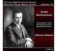 8691412 Audio Cd Sergej Rachmaninov - Russian Piano Music, Vol.13