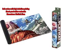 ATTACK ON TITAN PLAYMAT COLOSSUS TITAN TAPPETINO DA GIOCO DO NOT PANIC GAMES