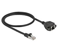 86999 Prolunga Ethernet S/FTP Cat: 6a RJ45 Femmina, Connettore RJ45 DELOCK