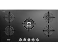 De’Longhi NSL 590 NC piano cottura Nero Da incasso 90 cm Gas 5 Fornello(i)