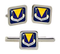 86th Airlift Wing USAF Gemelli E Set Fermacravatta