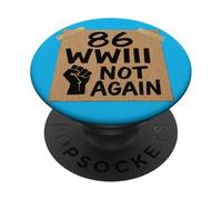 86WWIII - Non più - Fai pace PopSockets PopGrip Adesivo