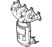 87 CV CATALIZZATORE PER TOYOTA Yaris P1 1.3 KW 64 CV 87