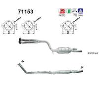 87 KW 118 CV CATALIZZATORE PER Mercedes 190 W201 E 2.0