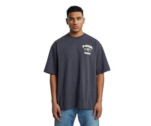 8719965012981 Running Dog Back gr Boxy r t, Blu (India Ink D27722-c336-h392), XL