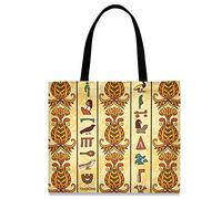 874 Borsetta 40X50Cm, Egitto Antico Egiziano Borsa Di Tela Grande Borsa Shopper Squisita Borsa Della Spesa Per Palestra Quotidiano Vita Viaggi