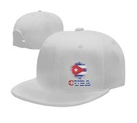 874 Cappellino da Baseball Cuba Bandiera Cubana Cappellino Baseball Traspirante Trucker Berretto Unisex Cappello Baseball per Sport Badminton Campeggio