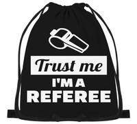 874 Sacca Sportiva, Arbitro di Calcio di Calcio Zaino da Viaggio Impermeabile Sacca Zaino Sportivo Personalizzato Borsa Palestra per Sport Scuola 36X42Cm