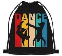 874 Sacca Sportiva, Breakdance di Danza Hiphop Borsa Coulisse Stampa Coulisse Tasche Leggero Zaino per Nuoto Sport 36X42Cm