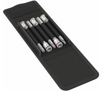 8740 A HF 1 Presa elettrica, chiave combinata "Nero/Argento, Presa elettrica, 1/4"", Metrico, 5 testina/e, 4,5,6,7,8 mm, 1/4"""