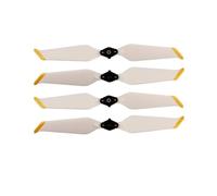 8743 Eliche pieghevoli a sgancio rapido a basso rumore compatibili con drone 2 Pro/Zoom, 4/8 pezzi(White Gold 4pcs)